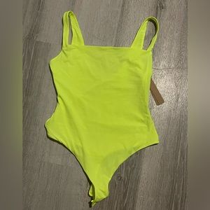 SKIMS fits everybody square neck bodysuit (medium) NWT